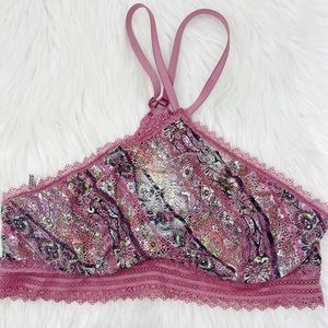 Victoria’s Secret High Neck Lace Bralette